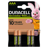 Duracell Rechargeable AAA 900mAh Batteries, 4pk