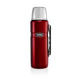Thermos Stainless King Red Flask - 1.2L