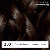 Clairol Colour Strong Darkest Brown 3.0 Permanent Hair Dye