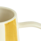 Habitat x Sanderson & National Trust Handpainted Small Stripe Mustard Jug