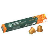 Starbucks by Nespresso Smooth Caramel Flavoured Coffee Pods x10