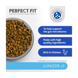 Perfect Fit Advanced Nutrition Kitten Complete Dry Chicken Cat Food 750g