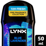 Lynx Blue Lavendar 72h Fine Fragrance Antiperspirant Deodorant Stick for Men 50ml