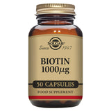 Solgar Biotin 1000µg Vegetable Capsules x50