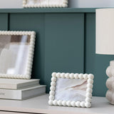 Habitat Bobble Picture Frame - White - 4x6