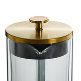 Habitat 8 Cup 1000ml Smoked Glass Cafetieres