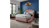 Silentnight Middleton Double Memory 2 Drawer Divan Bed- Pink