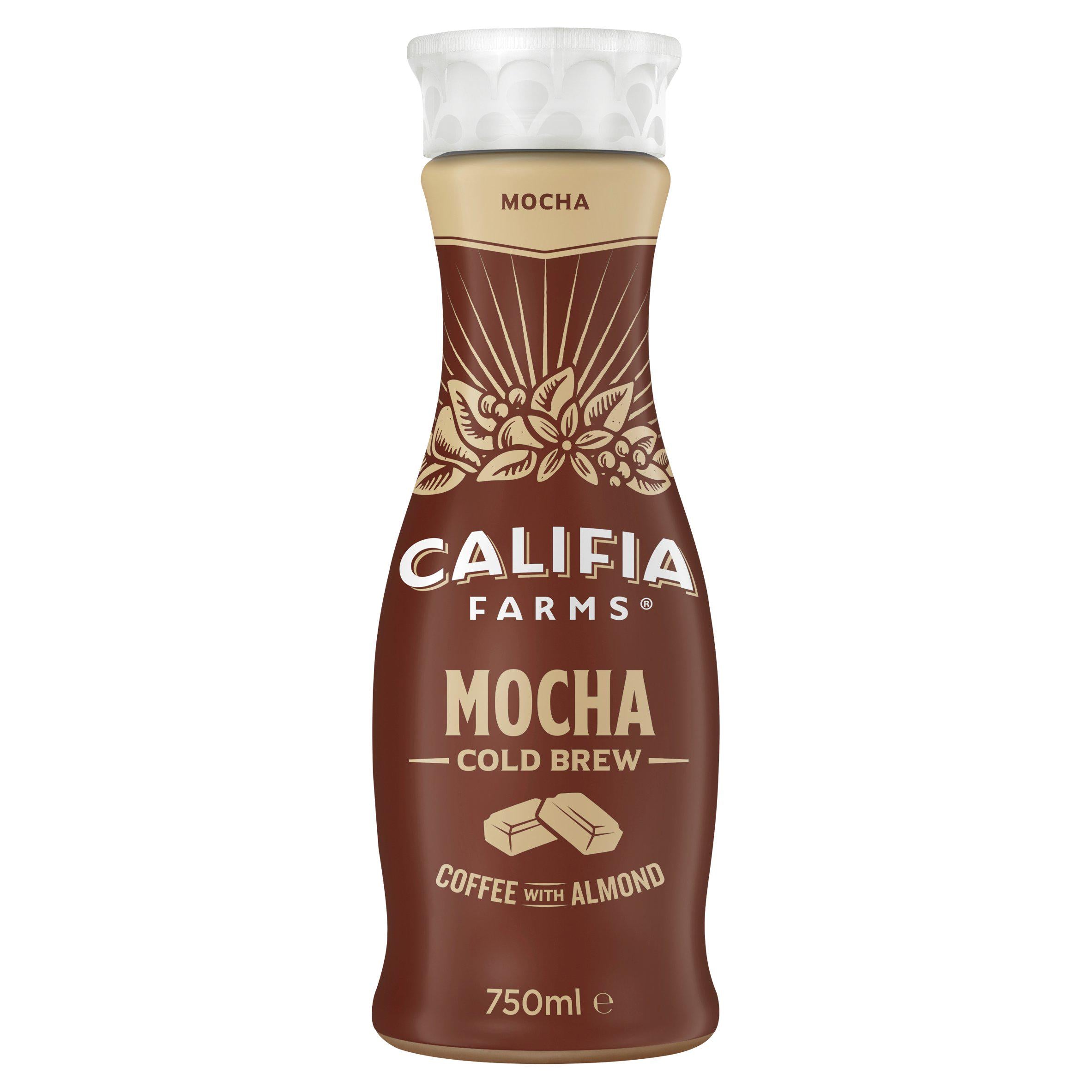 Califia Farms Mocha Cold Brew Coffee with Almond 750ml - McGrocer