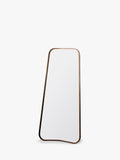 Kurva Curved Metal Corners Leaner Mirror 123 X 56 5Cm