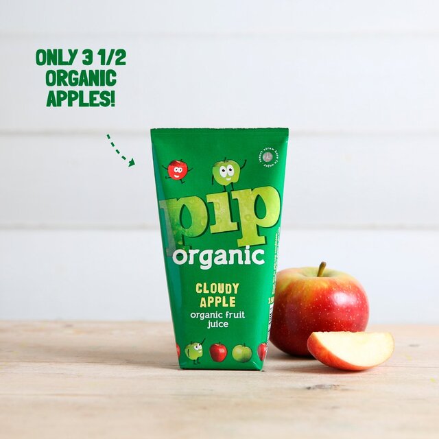 Pip Organic Cloudy Apple Juice Cartons   4 x 180ml - McGrocer