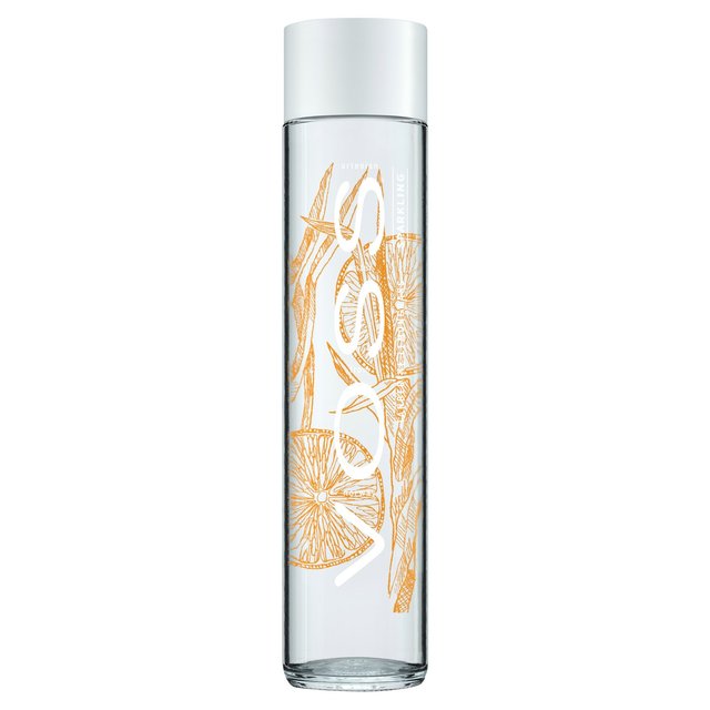 VOSS Tangerine Lemongrass Flavoured Sparkling Water Glass Bottle 375ml