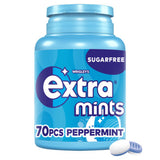 Wrigley's Extra Mints Peppermint Sugar Free Bottle 70 Pieces