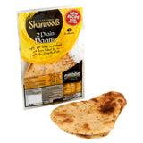Sharwood's 2 Flame Baked Plain Naan Bread