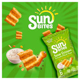 Sunbites Sour Cream & Cracked Black Pepper Multipack Snacks