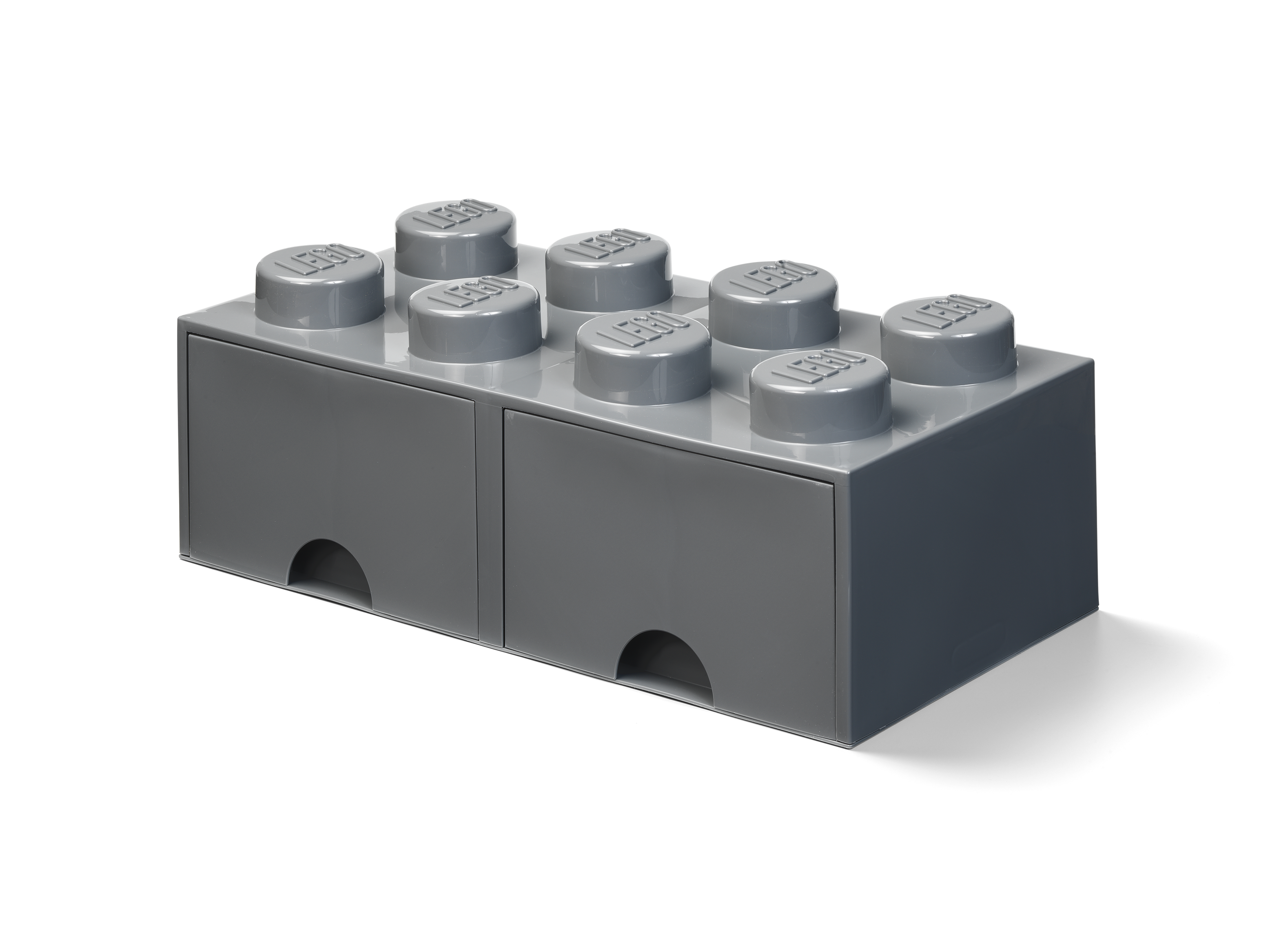 8-Stud Brick Drawer - Dark Gray