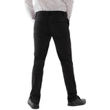 M&S Boys Skinny Leg School Trousers, 5-6 Years, Black