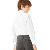M&S Boys Regular Fit Easy to Iron Shirts, 5-6 Years, White