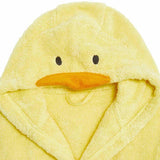 MS Pure Cotton Towelling Hooded Robe 0-6 Months Yellow
