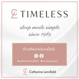 Catherine Lansfield Scallop Border Double Duvet Set