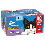 Felix Original Cat Food Senior Mixed Selection in Jelly Wet Cat Food