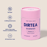 DIRTEA Tremella Mushroom Gummies - Peach