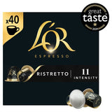L'OR Ristretto Coffee Pods x40 Intensity 11