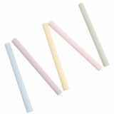 M&S Ridged Dinner Candles, Pastel