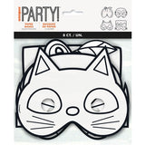 Colour Your Own Halloween Paper Masks