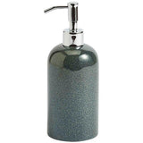 M&S Ceramic Glazed Soap Dispenser, One Size, Blue
