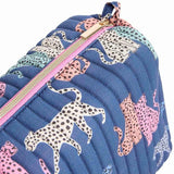 M&S Womens Large Quilted Wash Bag, One Size, Multi