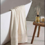 M&S Collection Ultimate Super Soft Pure Cotton Towel, Hand Towel, Cream