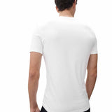 M&S Mens Supima Cotton Blend T-Shirt Vest, Large, White