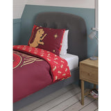 M&S Gryffindor Bedset, Double, Burgundy