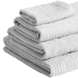 M&S Collection Cotton Quick Dry Towel, Hand Towel ,Silver Grey