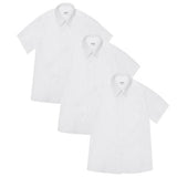 M&S Girls Easy Iron School Blouses, 8-9 Years, White