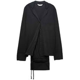 M&S Womens Cotton Modal Revere Pyjama Set, S, Black