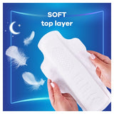 Always Infinity Sanitary Towels Pads Secure Night - Size 4