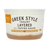 M&S Greek Style Layered with Toffee Sauce