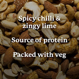 Graze Chilli & Lime Protein Mixed Nuts Sharing Bag Snack