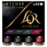 L'OR Intense Assortment X40 Coffee Pods