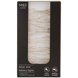M&S Wire String Light, Silver