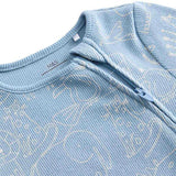 M&S Safari Zip Footless Sleepsuit, 6-9 Months Yellow