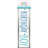 Happy Birthday Boy Foil Banner 9ft