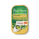 John West Mackerel Fillets in Sunflower Oil