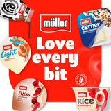 Muller Corner Toffee Yogurt with Chocolate Hoops