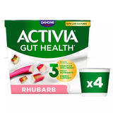 Activia Rhubarb Gut Health Fruit Yoghurt Multipack