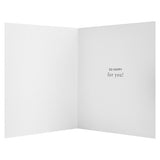 M&S Gold Champagne Engagement Card