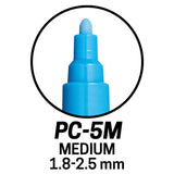 Posca PC-5M Essential Colour Pens - 8 pack