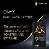 L'OR Onyx Coffee Pods x10 Intensity 12