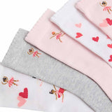 M&S Ballerina Socks, Size 4-7 Large, Multi